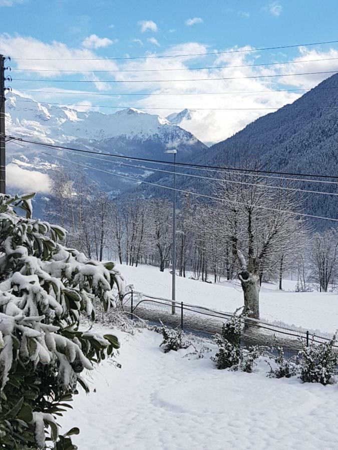 Chaleureux 2 pièces avec terrasse à Séez Exterior foto